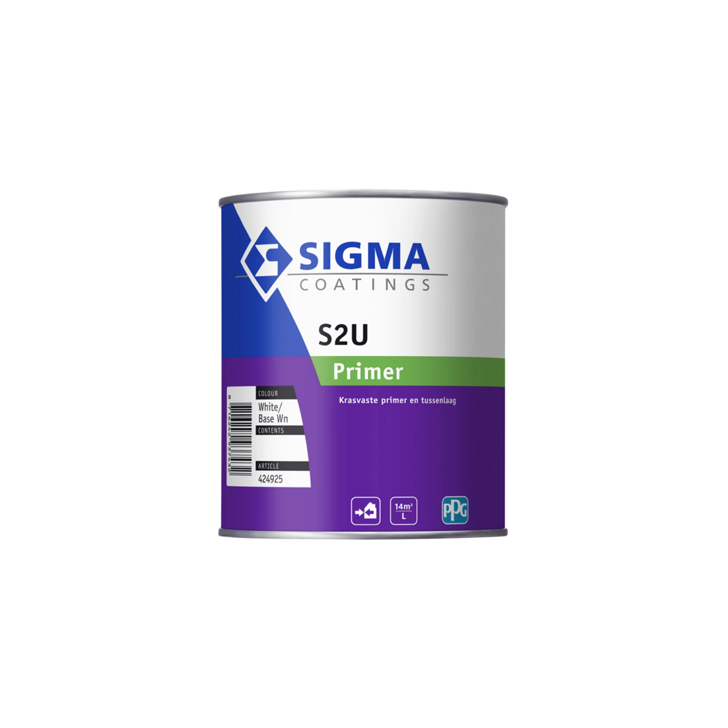 Apprêt Sigma S2U 2,5 L buitenprimer boiserie metaal