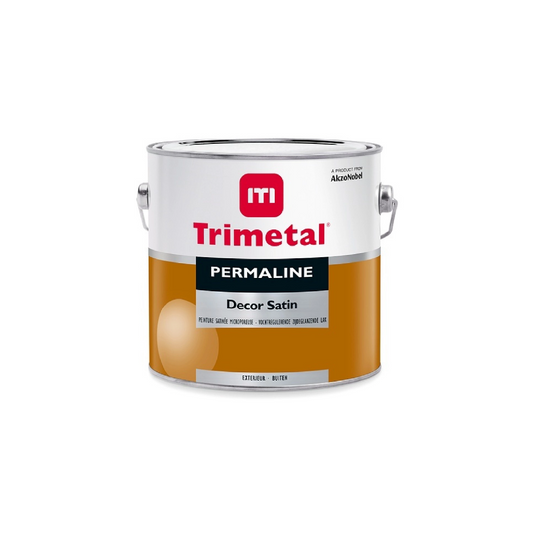 Trimetal Permaline Décor Satin - 100% blanc - 2,5 L
