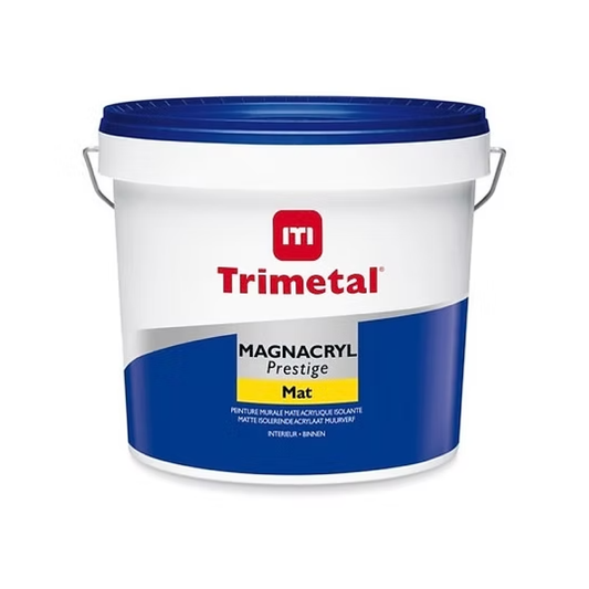 Trimetal Magnacryl Prestige Mat - Wit - 10L