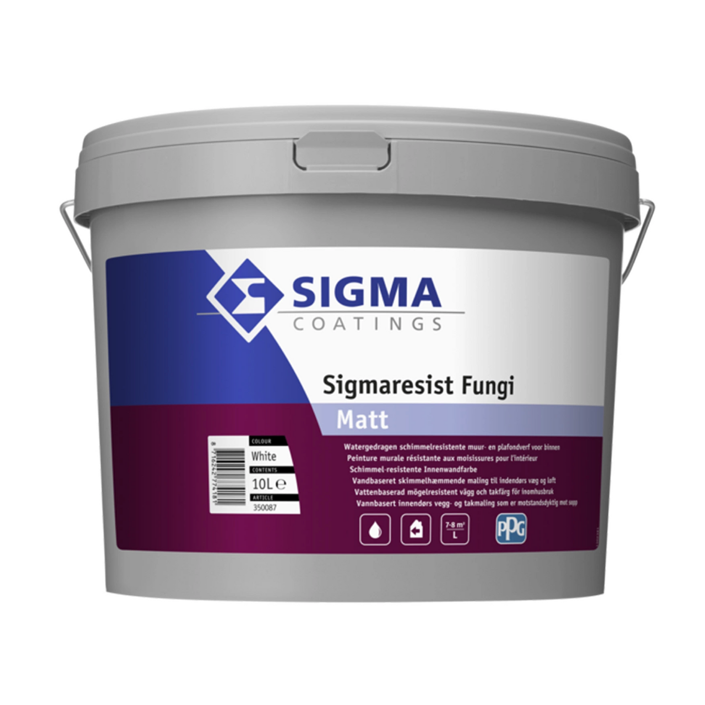 Champignons Sigma Sigmaresist - Blanc - 10 L