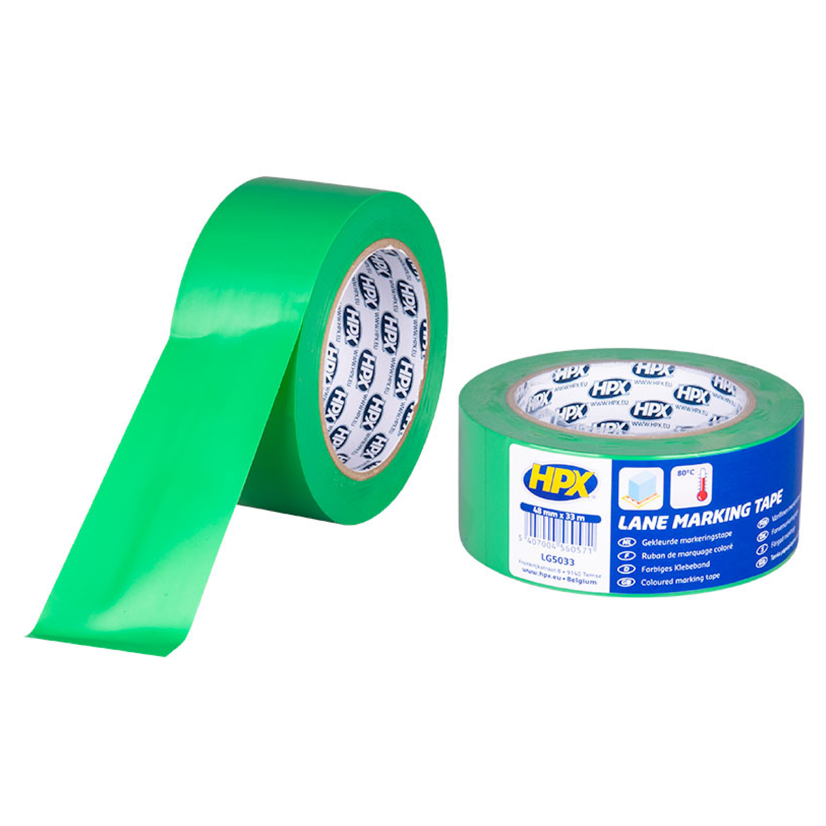 HPX Ruban de marquage au sol 9200 vert - 48 mm × 33 m