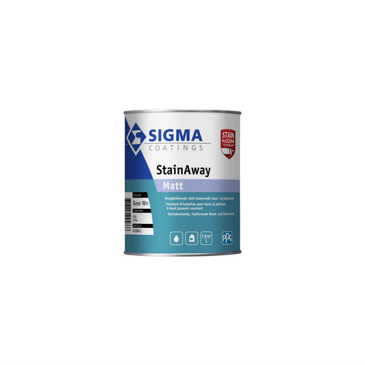 Sigma Stainaway insulating wall paint 1 L – professional quality