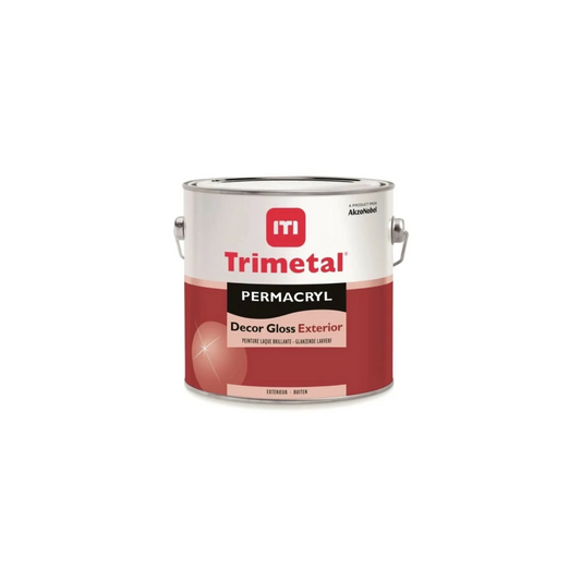 Trimetal Permacryl Décor Extérieur Brillant 1 Ltr Basic AW
