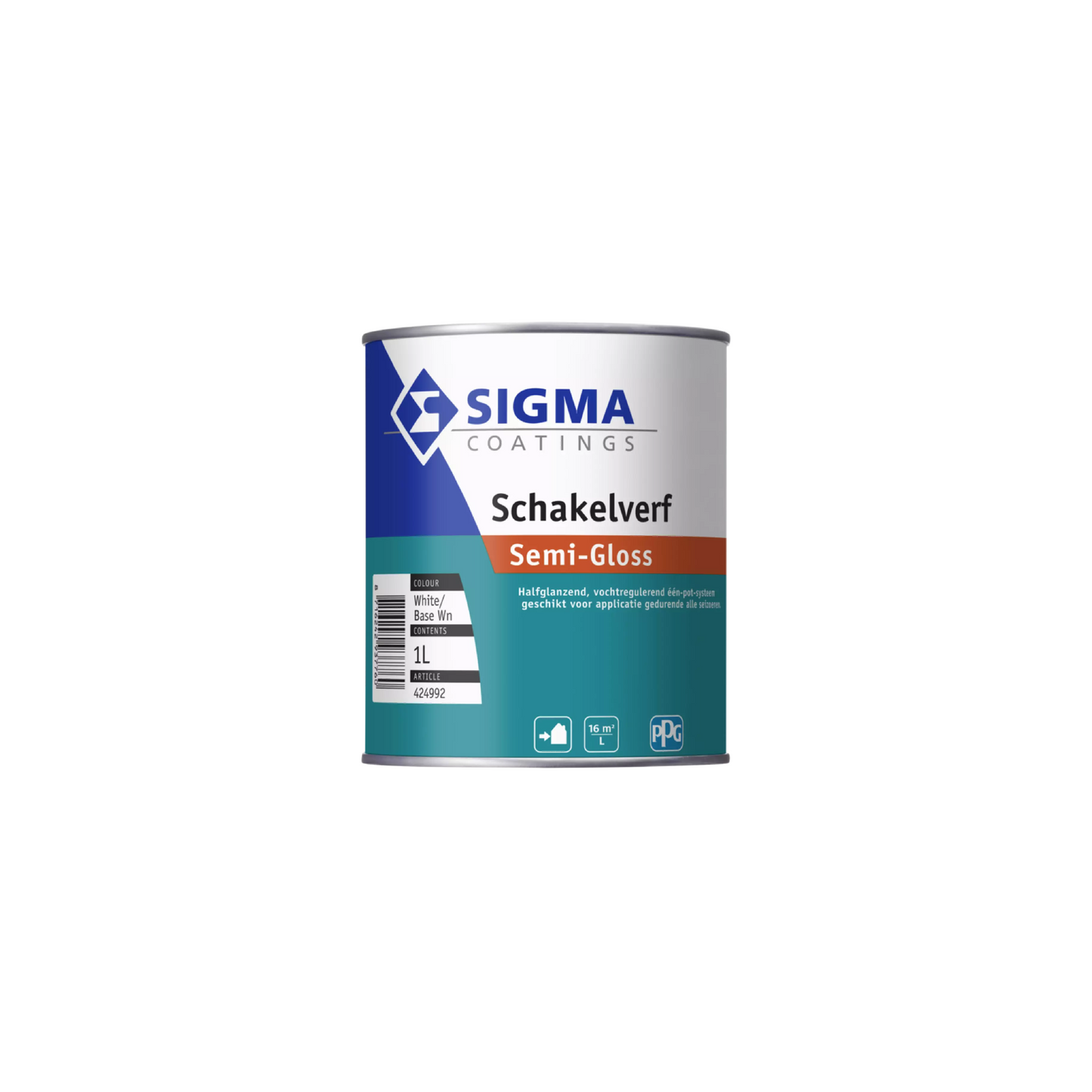 Peinture Sigma Switching semi-brillante 1 L – finition extérieure durable