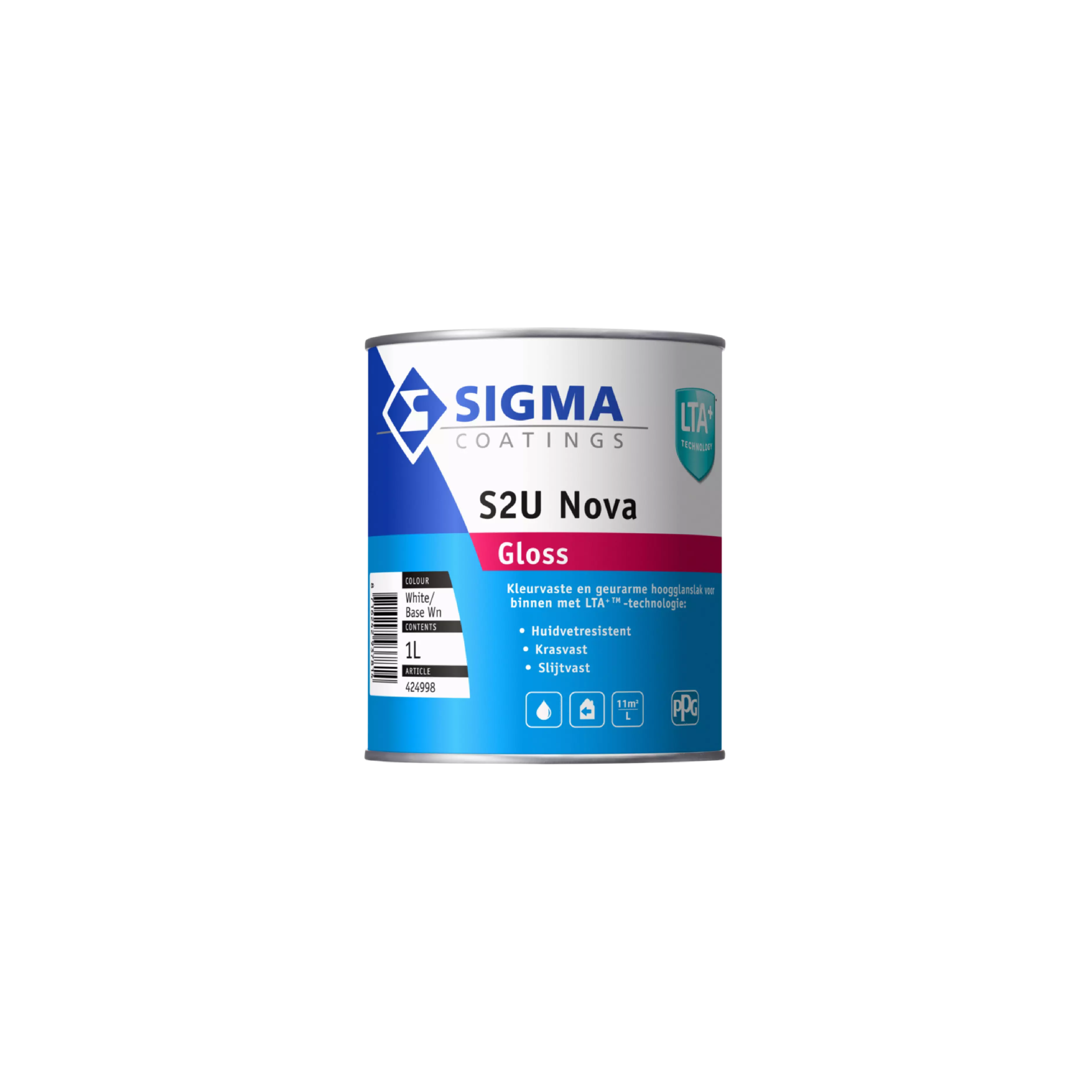 Sigma S2U Nova Gloss peinture extérieure haute brillance pot 1 L