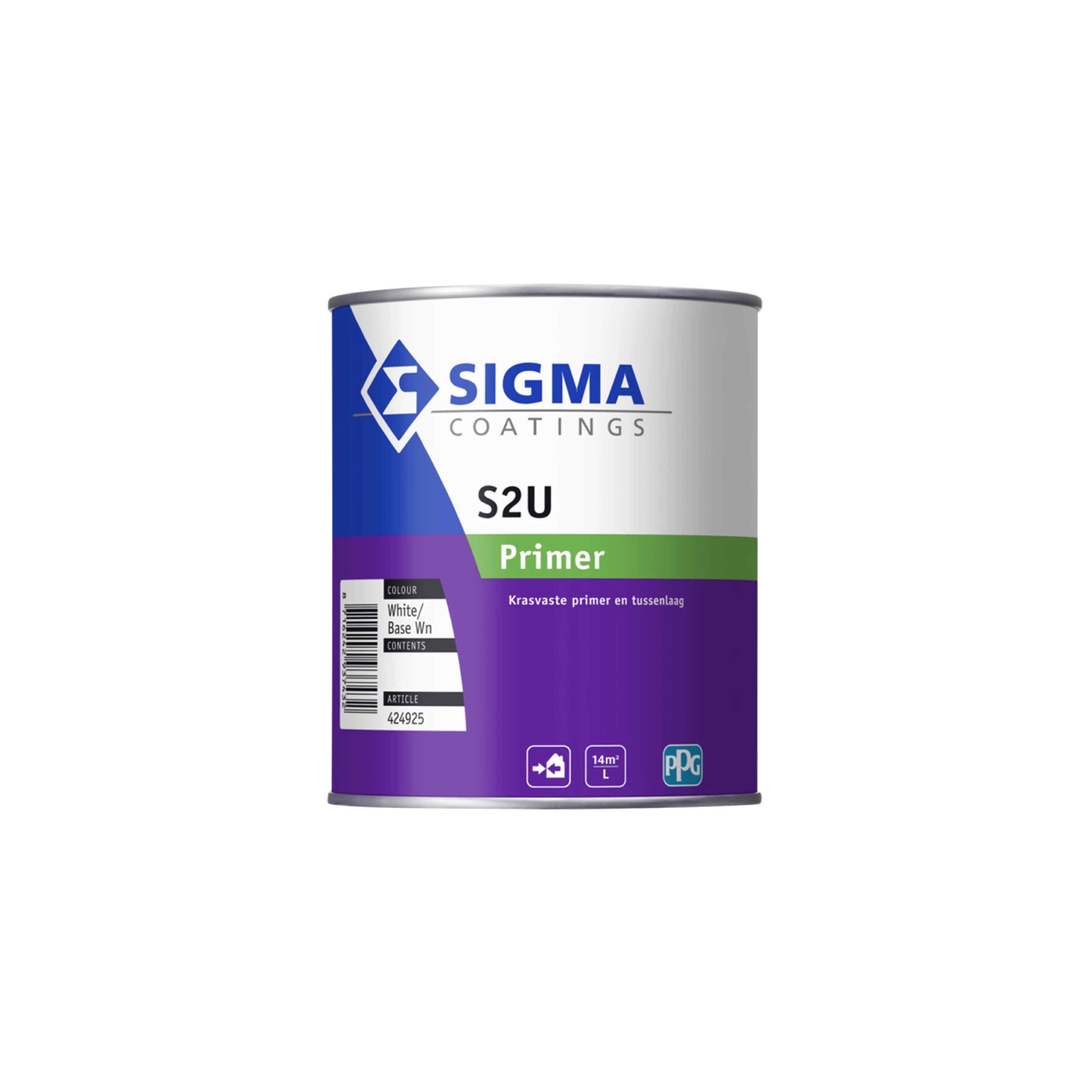 Apprêt Sigma S2U 2,5 L buitenprimer boiserie metaal
