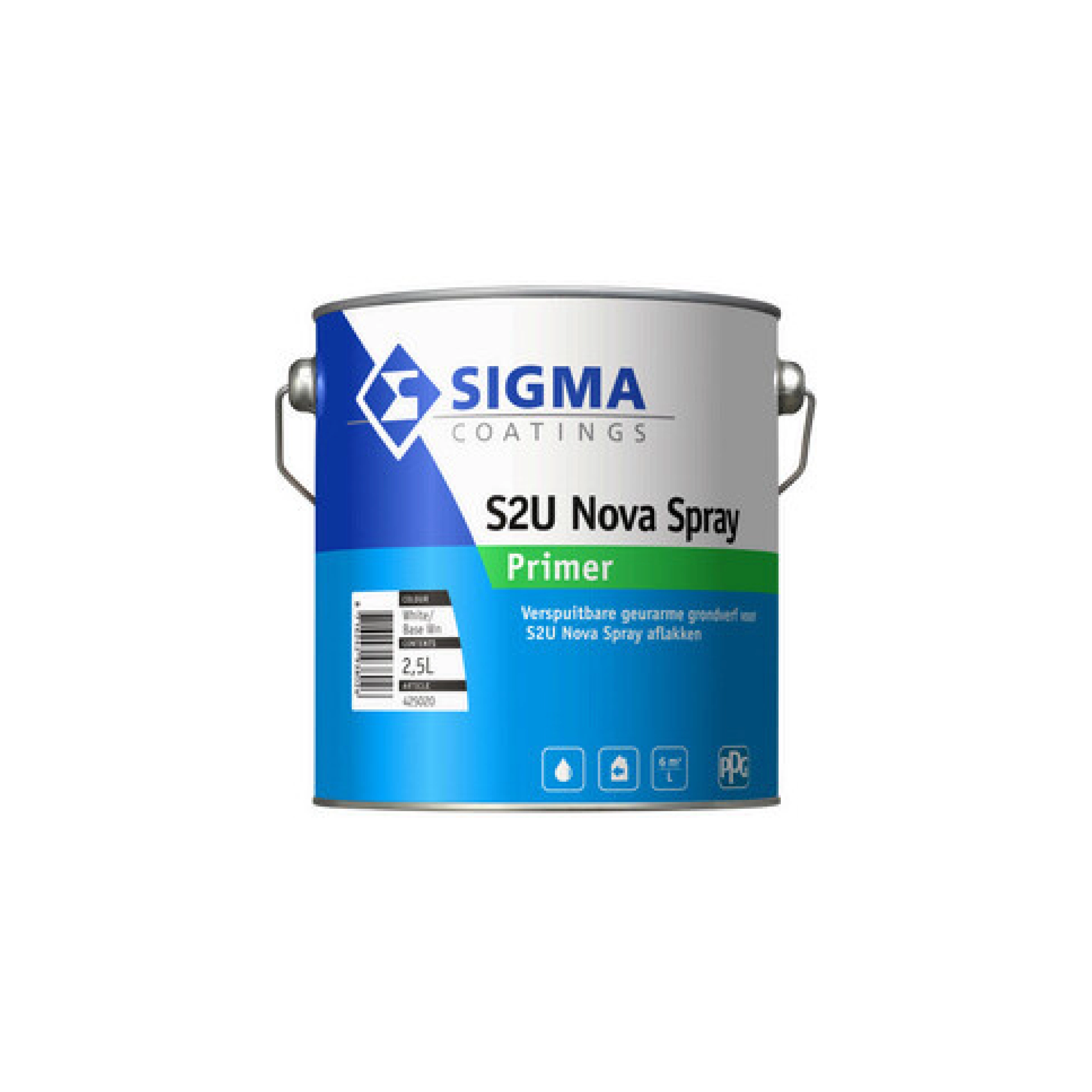 Sigma S2U Nova Spray Primer 2,5 L can