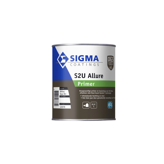 Apprêt Sigma S2U Allure 2,5 L – sous-couche extérieure bois et métal
