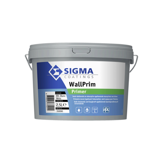 Sigma Wallprim - blanc - 2,5 L