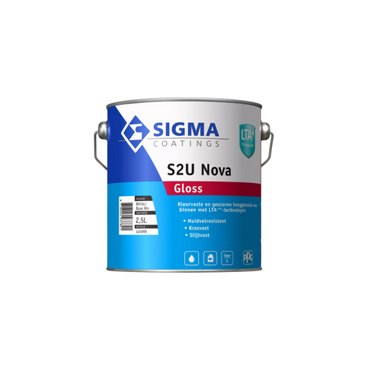 Sigma S2U Nova Gloss - Couleur mixte - 2,5 litres