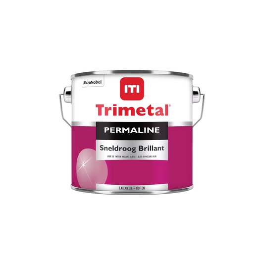Trimetal Permaline Séchage rapide Brillant 4SO - Couleurs mélangées - 2,5 L