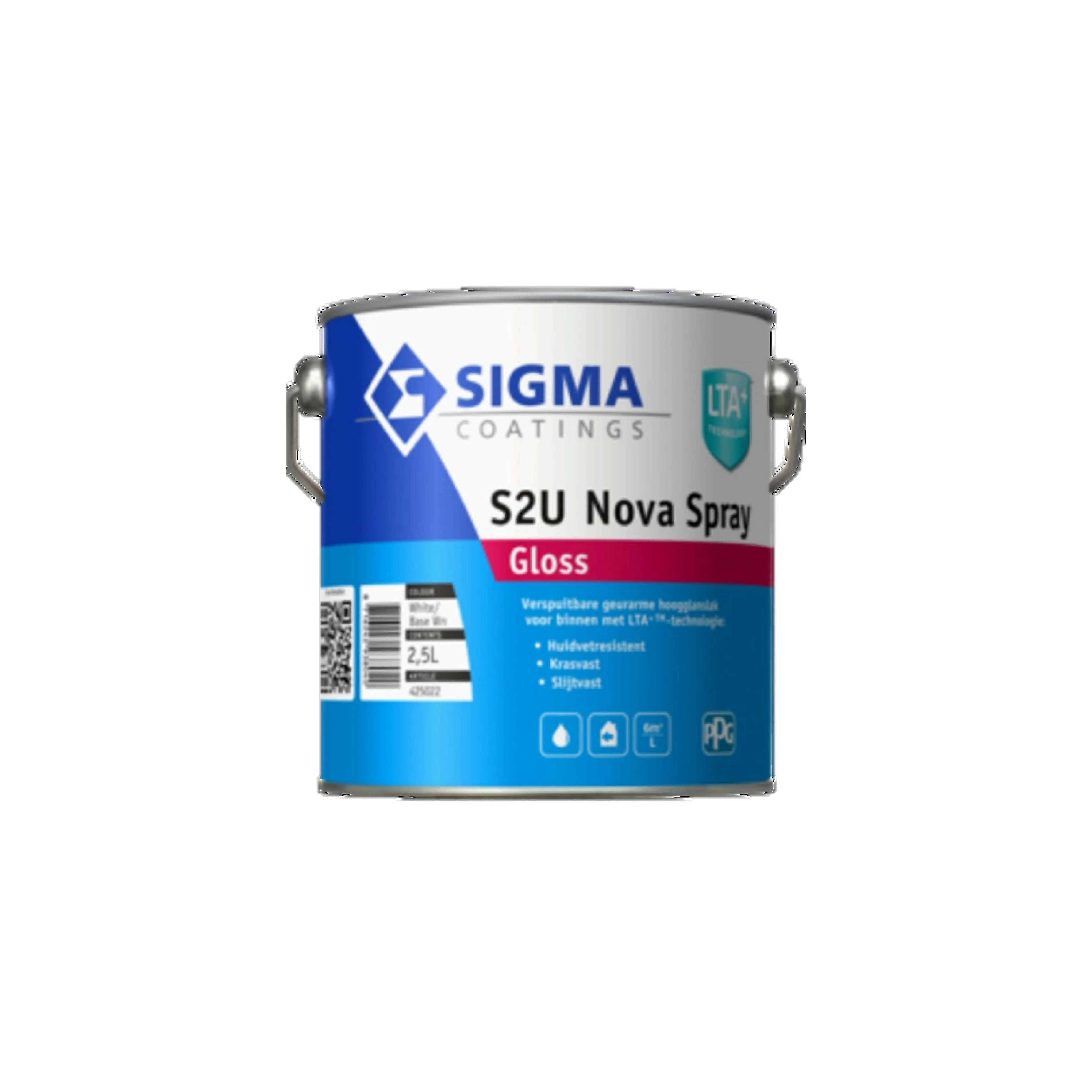 Sigma S2U Nova high gloss spray 2.5 L can