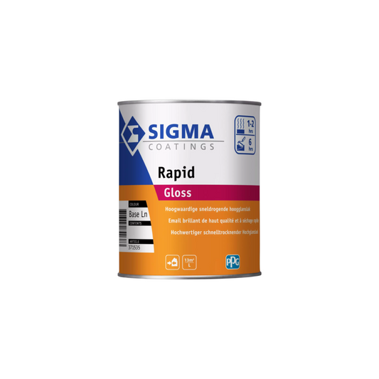Sigma Rapid Gloss pot 2,5 L finition ultra-brillante