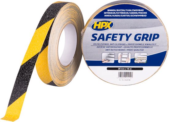 HPX Ruban antidérapant Safety Grip 9600 noir - 25 mm × 5 m