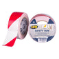 HPX Ruban de signalisation 9000 rouge/blanc - 50 mm × 33 m