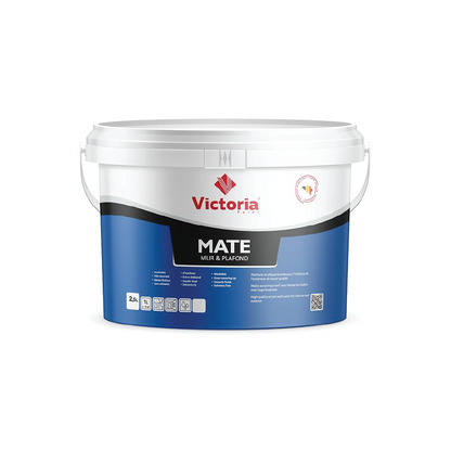 Mate - Peinture Blanche Mate (Mur et Plafond) (2.5 Litre)