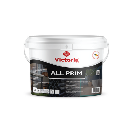 All Prim - Primer pour toutes les surfaces (métal, plastique, bois et carrelage) (2.5 Litres)