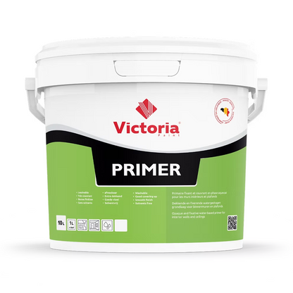 Primer - Peinture Blanche d'Adhésion (Mur et Plafond) (10 Litres)