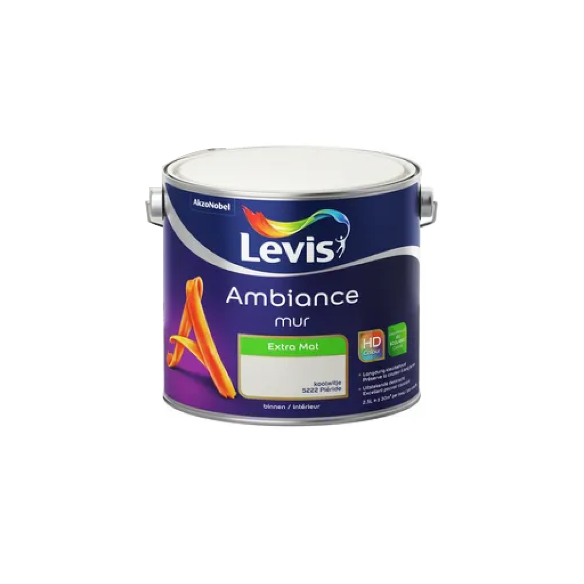 Base Levismix Amb. Mur Extra Mat C - 2,5l