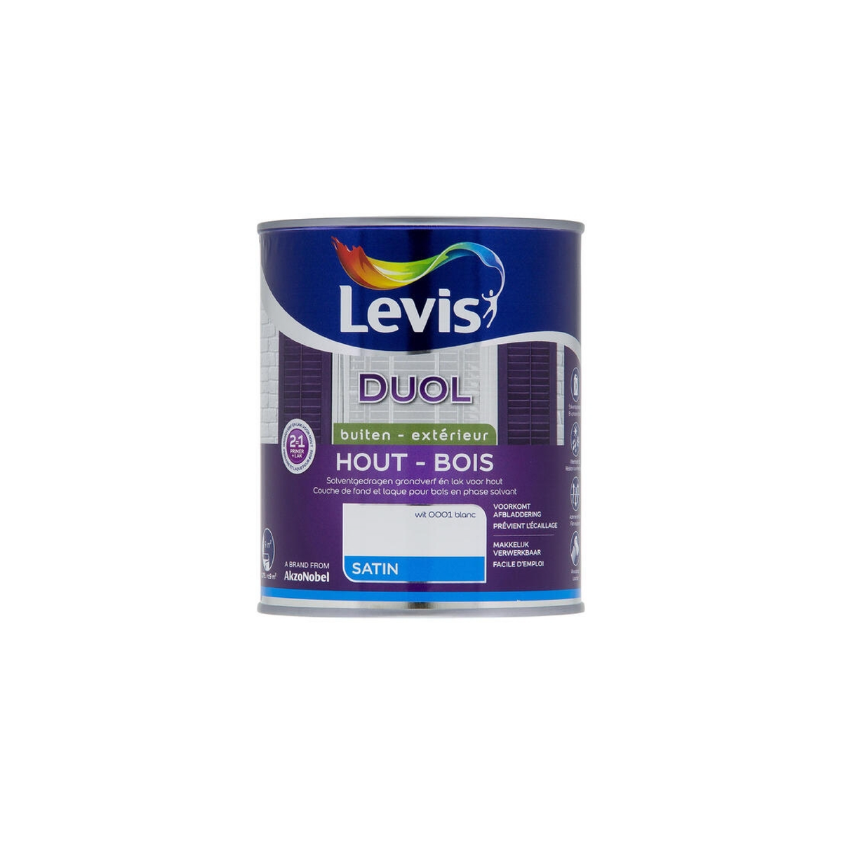Levis Duol Bois Exter. Satin 0001 - 0,75l