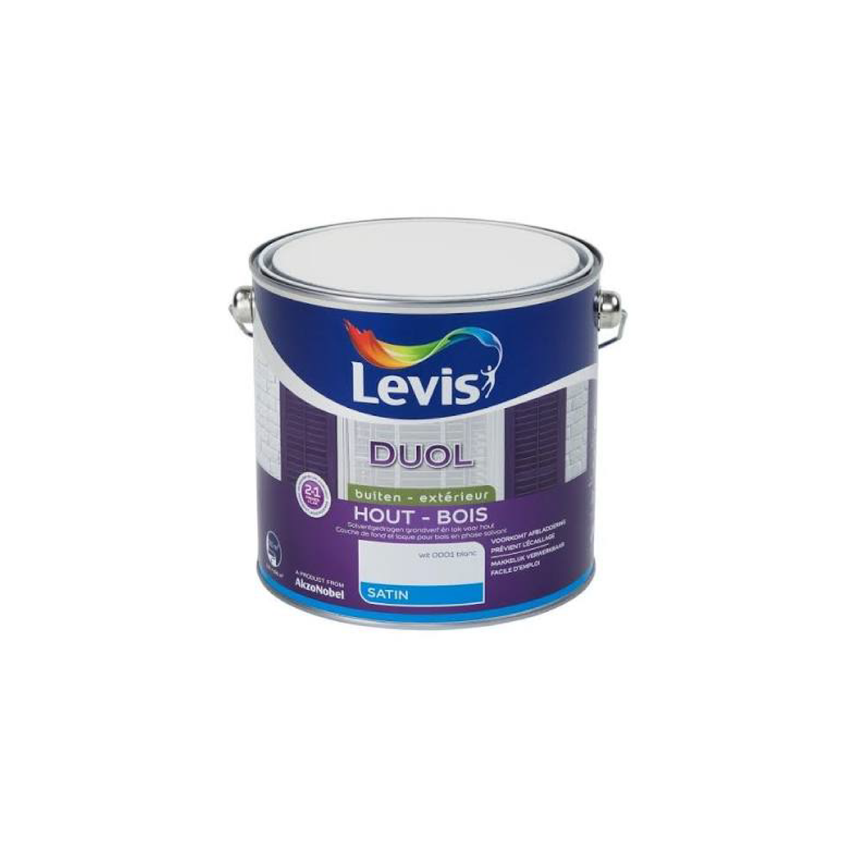 Levis Duol Bois Exter. Satin 0001 - 2,5l