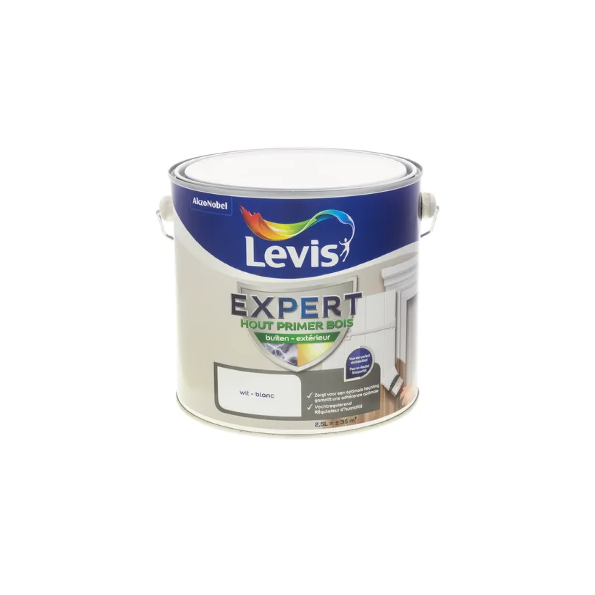 Levis Expert Primer Bois Ext. Blanc - 2,5l