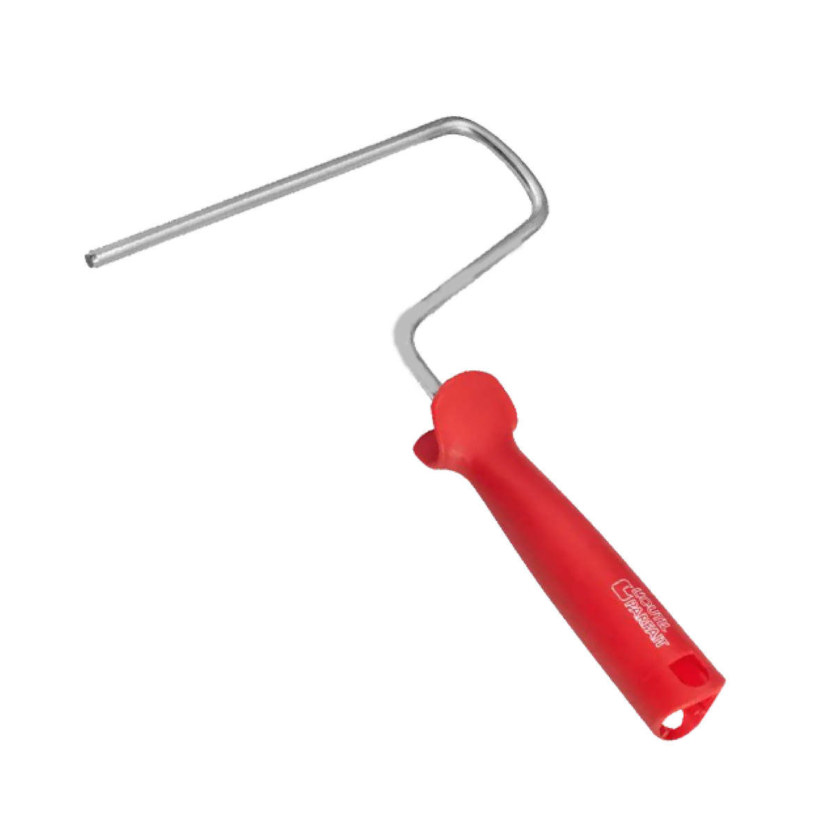 Monture de rouleau à manche rouge