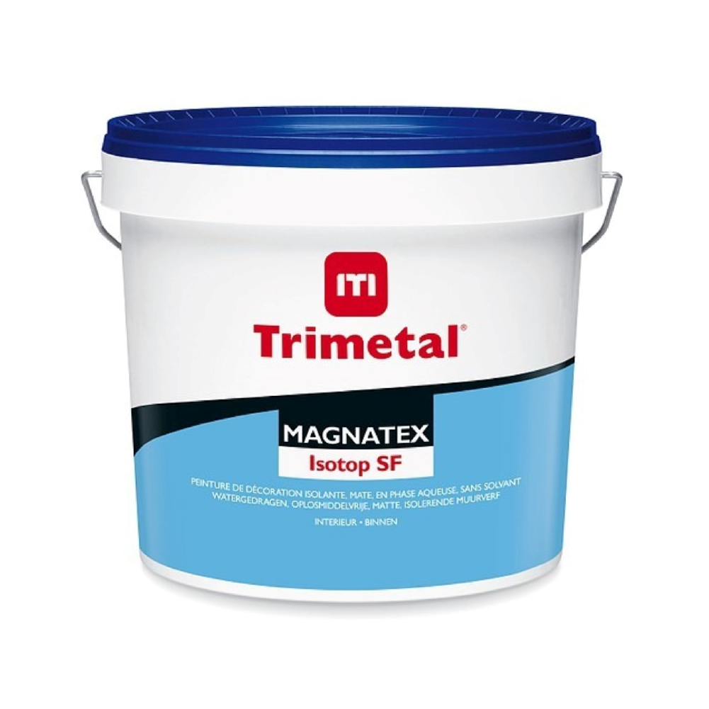 Peinture murale Trimetal Magnatex Isotop SF - couleurs mélangées - 10 L