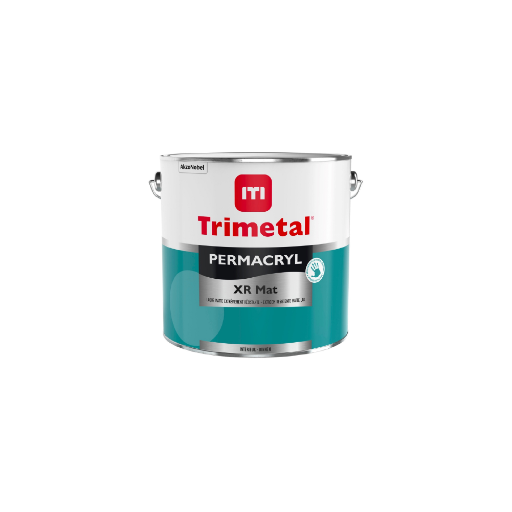 Laque mate Trimetal Permacryl XR - Couleurs mélangées - 1 L