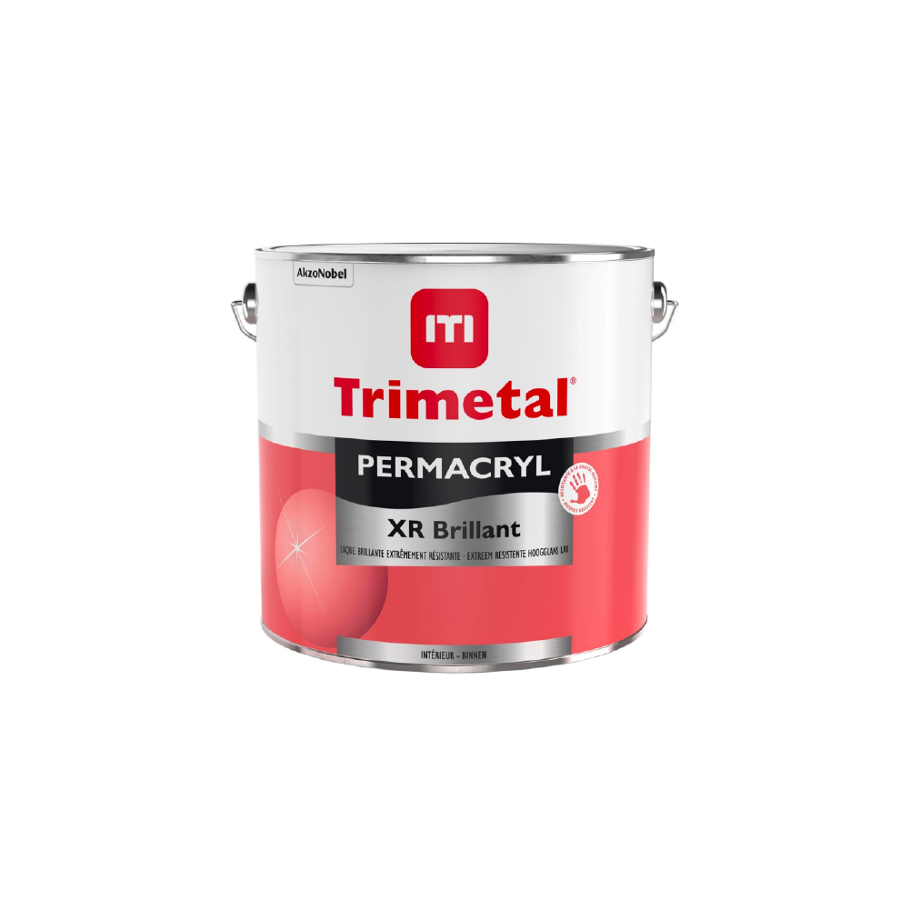 Peinture brillante Trimetal Permacryl XR Brilliant - mélange de couleurs - 2,5 L