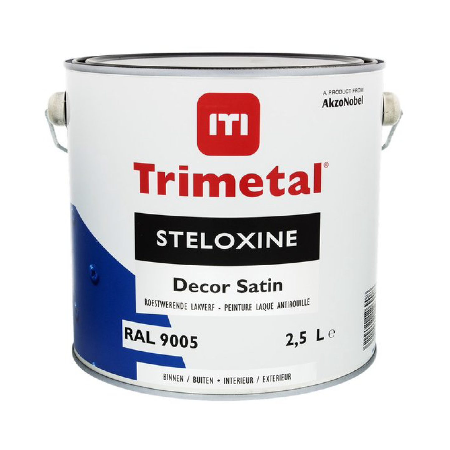 Trimetal Steloxine Décor Satiné 9005 - 2.5l