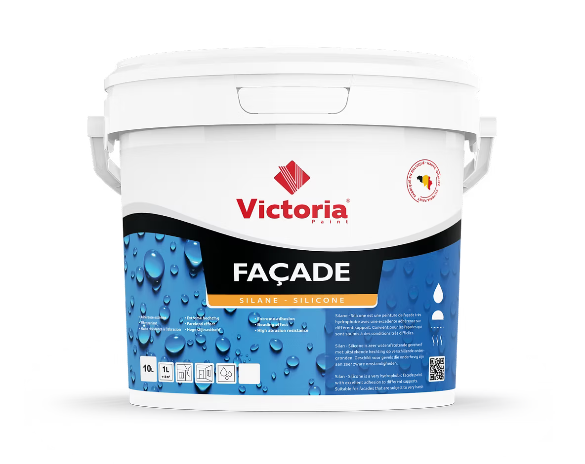 VICTORIA PAINT FACADE SILOXANE PEINTURE FACADE 10L