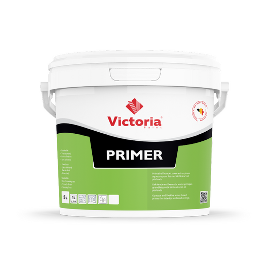 Primer - Peinture Blanche d'Adhésion (Mur et Plafond) (5 Litres)