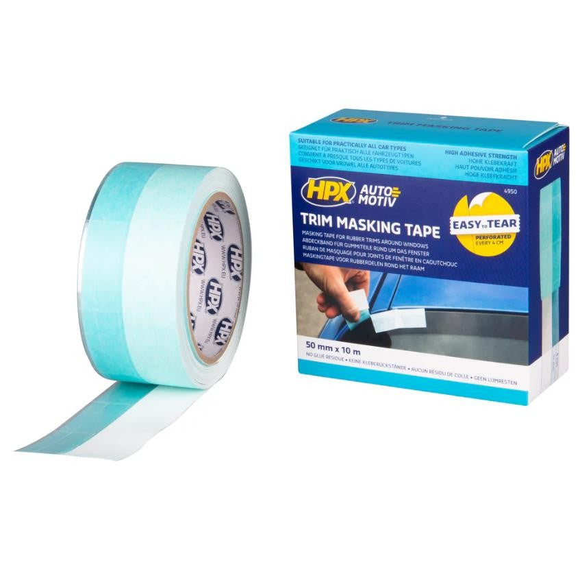 HPX Ruban de masquage pour garnitures 4950 bleu clair - 45 mm × 10 m
